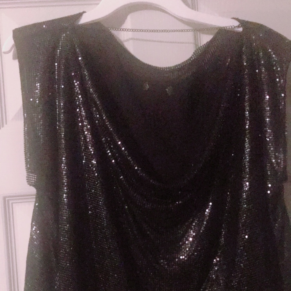 HAWT Sexy Blouse Sequin Top